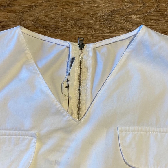 Marni white sleeveless v-neck top tunic blouse size IT42 US6 M - Picture 6 of 14